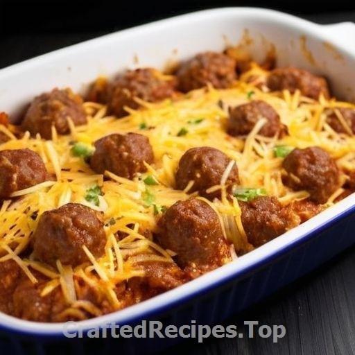Taco Meatball Casserole