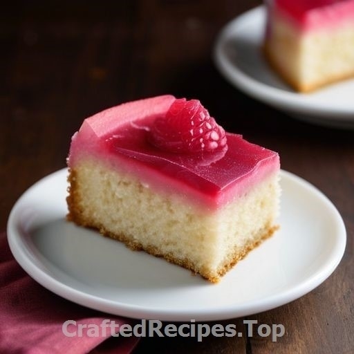 Tuscan Cake with Rhubarb