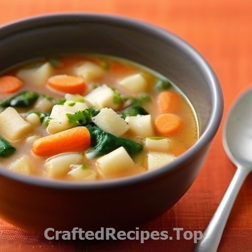 Vibrant Vegetable Soup with Coconut Milk