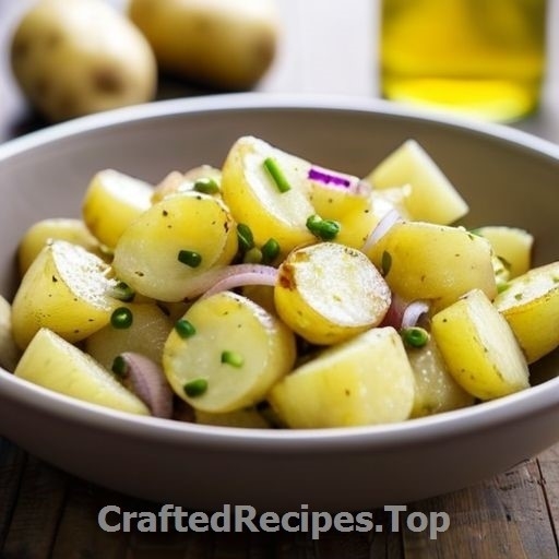 Warm Potato Salad with Mustard Dressing