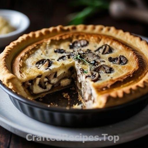 Wild Mushroom and Cheese Pie