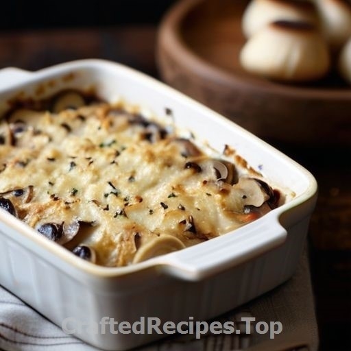 Winter Chicken and Mushroom Gratin