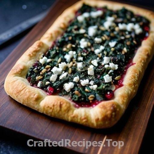 Winter Pizza with Kale and Feta Cheese